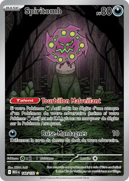 148/132 - Spiritomb - ME01 Méga-Évolution