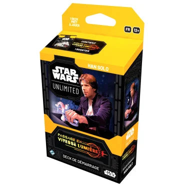 Deck de Démarrage - Star Wars Unlimited - Passage en Vitesse Lumière - Han Solo 🇫🇷