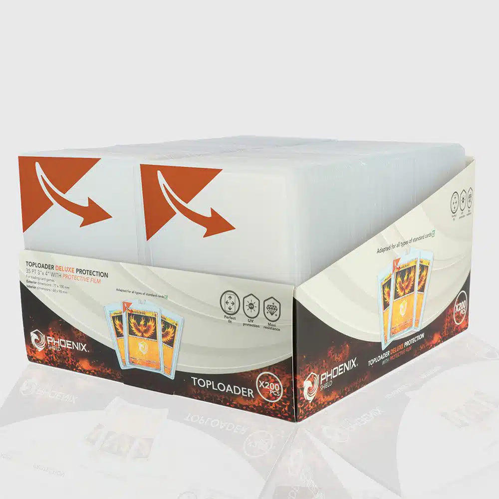 Phoenix Shield - Toploader Deluxe Protection - x200