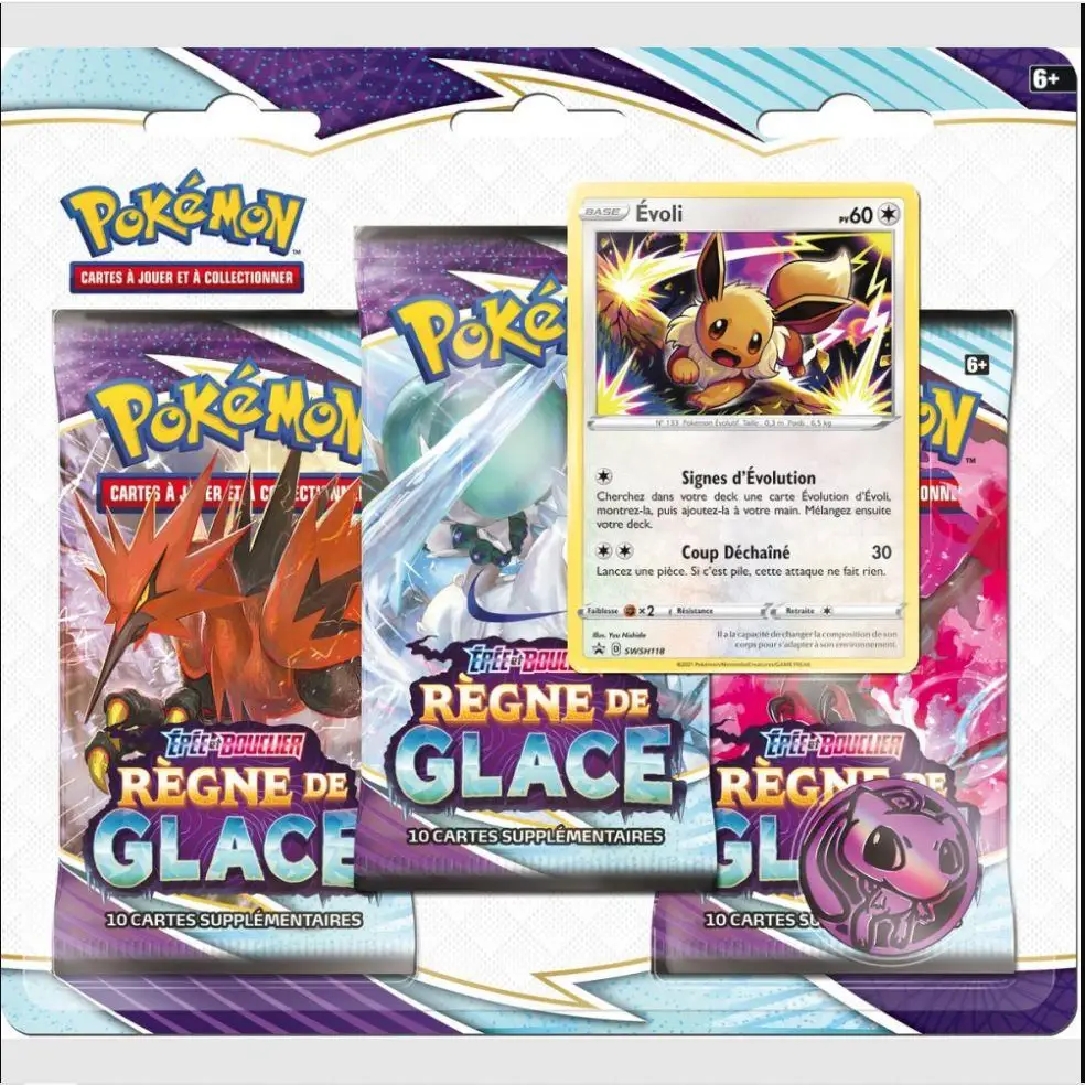Tripack - Epée et Bouclier - EB06 Regne de Glace 🇫🇷