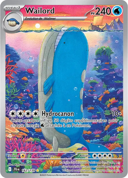 162/159 - Wailord - EV9 Aventures Ensemble