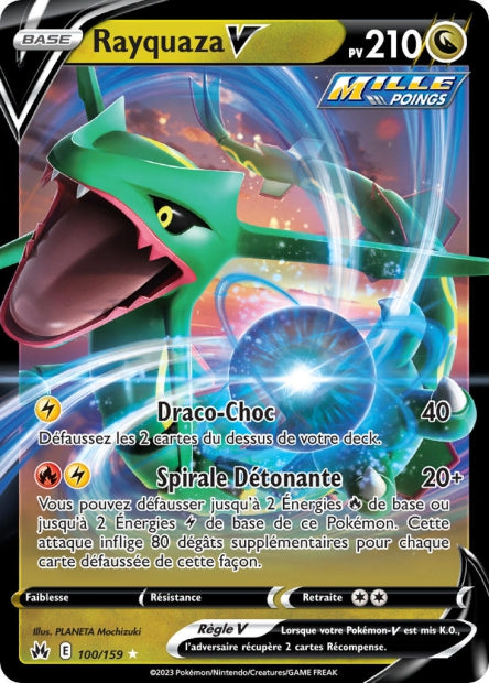 100/159 - Rayquaza-V - EB12.5 Zénith Suprême