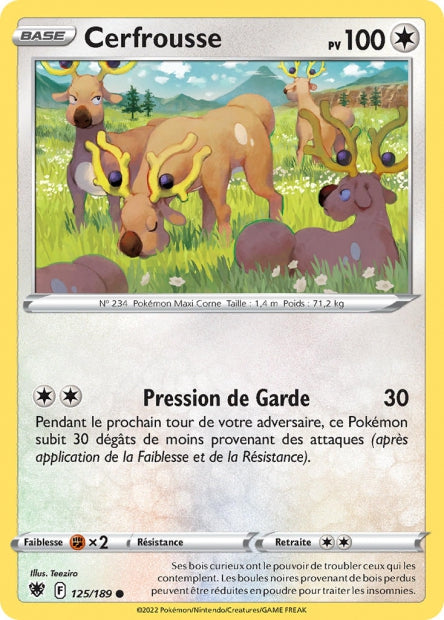 125/189 - Cerfrousse - EB10 Astres Radieux