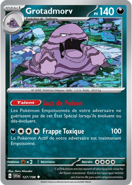 127/198 - Grotadmorv - EV1 Écarlate et Violet