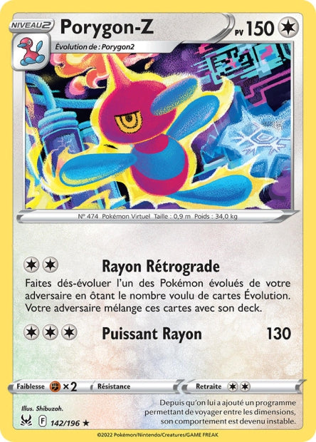 142/196 - Porygon-Z - EB11 Origine Perdue