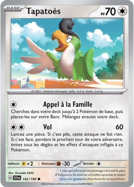 162/198 - Tapatoès - EV1 Écarlate et Violet