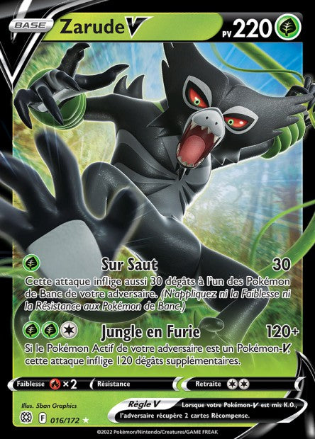 016/172 - Zarude-V - EB9 Stars etincelantes