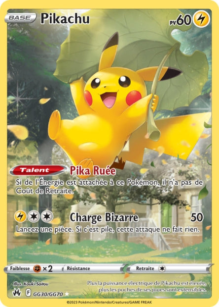 GG30/70 - Pikachu - EB12.5 Zénith Suprême