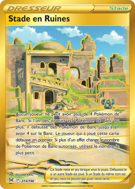 215/196 - Stade en Ruines - EB11 Origine Perdue