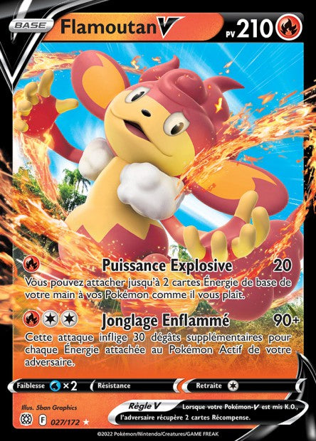 027/172 - Flamoutan-V- EB9 Stars etincelantes
