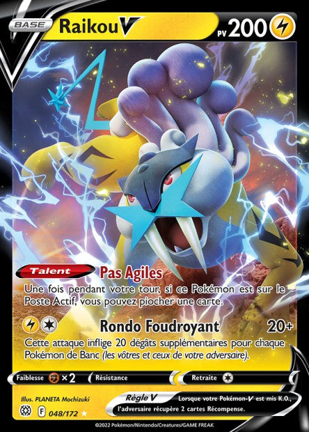 048/172 - Raikou-V- EB9 Stars etincelantes