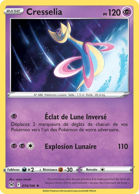074/196 - Cresselia - EB11 Origine Perdue