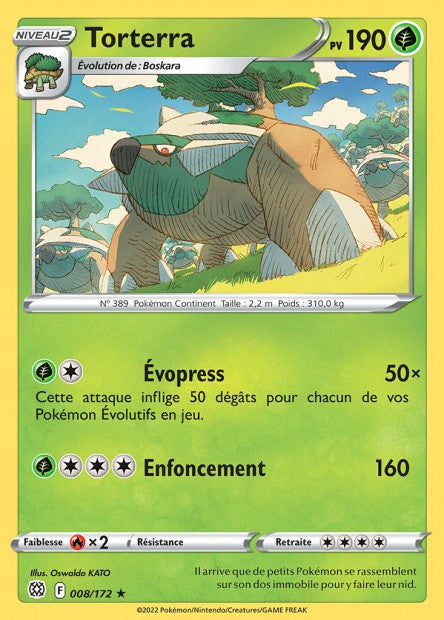 008/172 - Torterra - EB9 Stars Etincelantes
