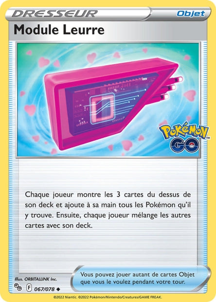067/078 - Module Leurre - EB10.5 Pokémon Go