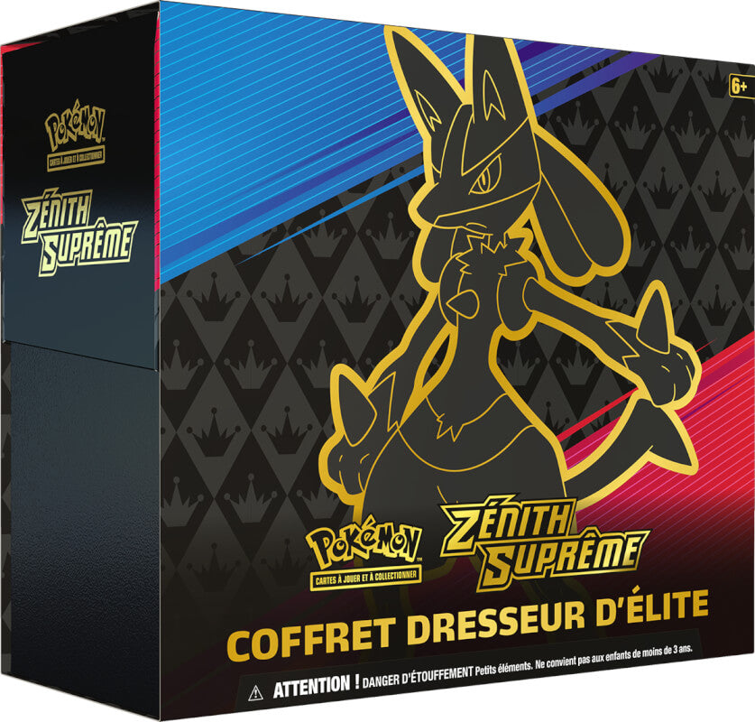 Coffret Dresseur d'Elite / ETB - Zénith Suprême EB12.5 🇫🇷
