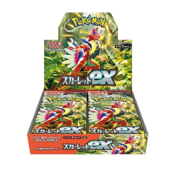 Display de 30 boosters SV1S Scarlet & Violet - Scarlet EX - JAPONAIS
