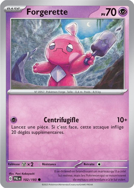 102/193 - Forgerette - EV02 Évolutions à Paldea
