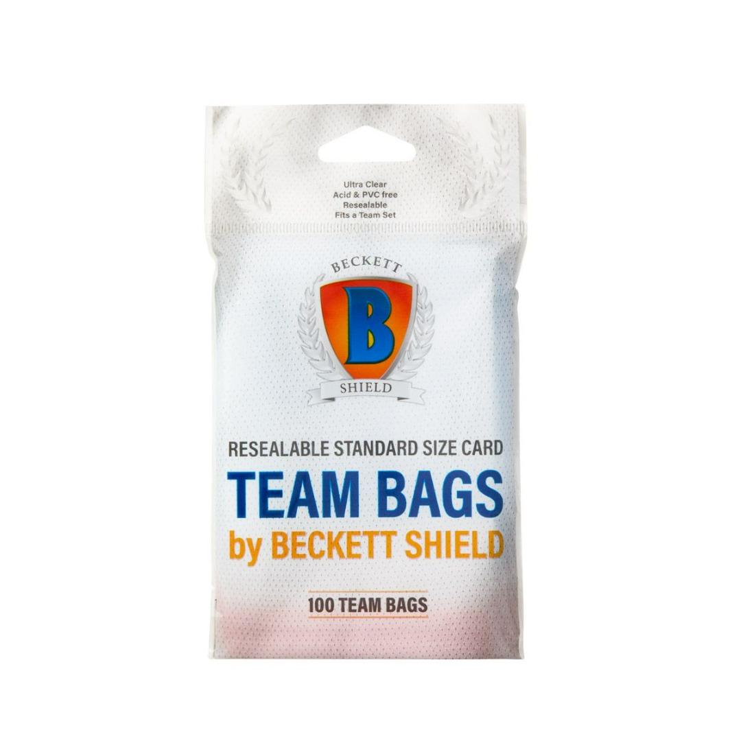 Beckett Shield - 100 Team Bags refermables taille standard