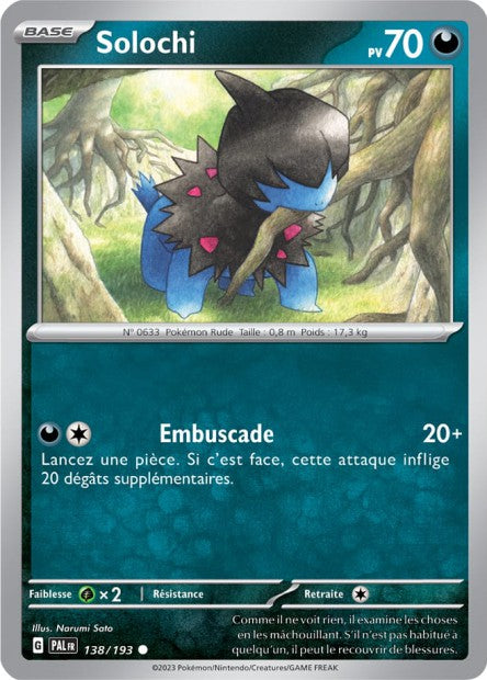138/193 - Solochi - EV02 Évolutions à Paldea