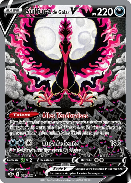 177/198 - Sulfura de Galar V - EB6 Règne de Glace Gradé PCA9.5
