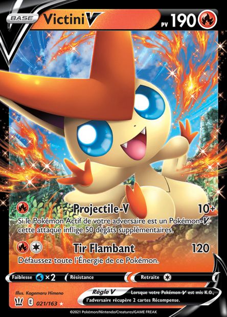 021/163 - Victini-V - EB5 Styles de combat