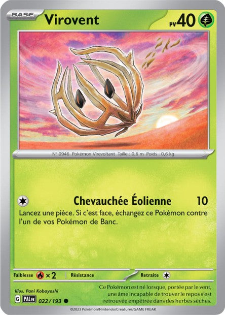 022/193 -  Virovent - EV02 Évolutions à Paldea