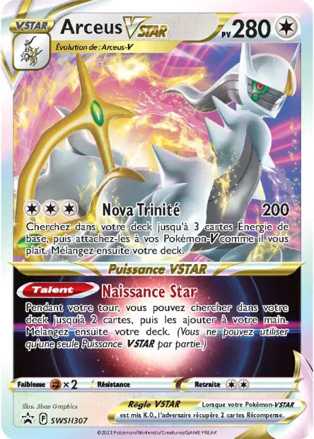 SWSH307 - Arceus Vstar  - PROMO