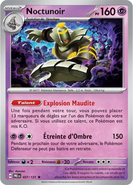 037/131 - Noctunoir - EV8.5 Évolutions Prismatiques