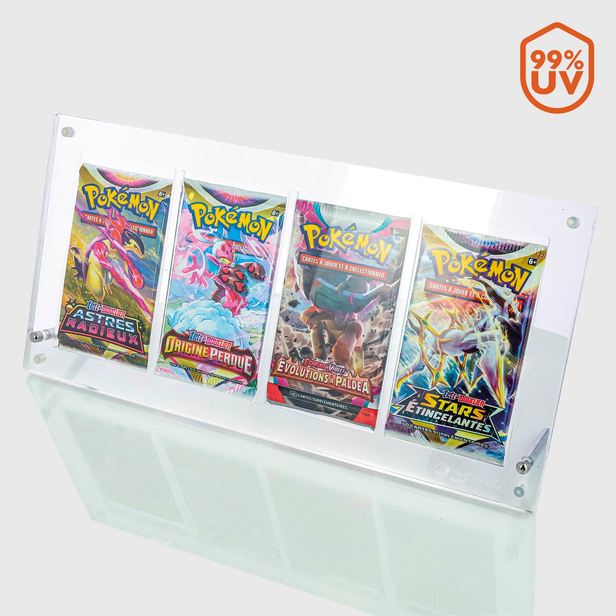Phoenix Shield - Acrylic Art Set Protection - 4 Booster