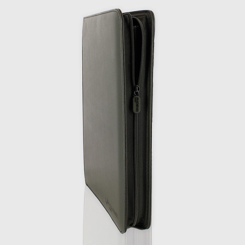 Phoenix Shield - 9-Pockets Deluxe Zipper Album - 360 cases - Noir