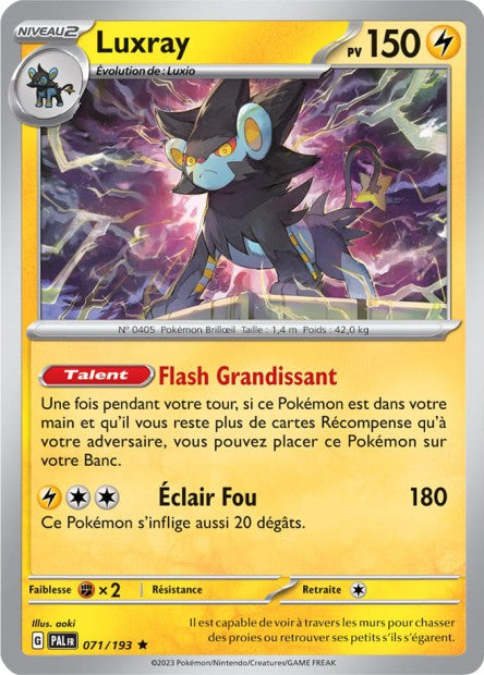 071/193 - Luxray - EV02 Évolutions à Paldea