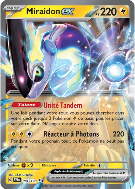 081/198 - Miraidon ex - EV01 Écarlate et Violet