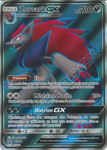 SM84 - Zoroark GX - Promo Soleil et Lune