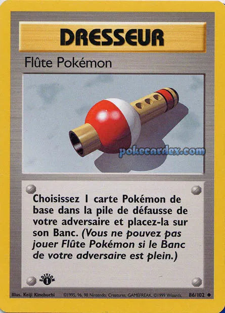 BS86 - Flute Pokemon - Set de Base ED1