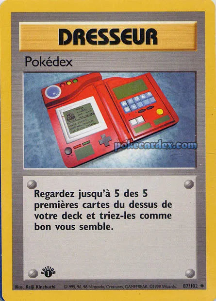BS87 - Pokedex - Set de Base ED1