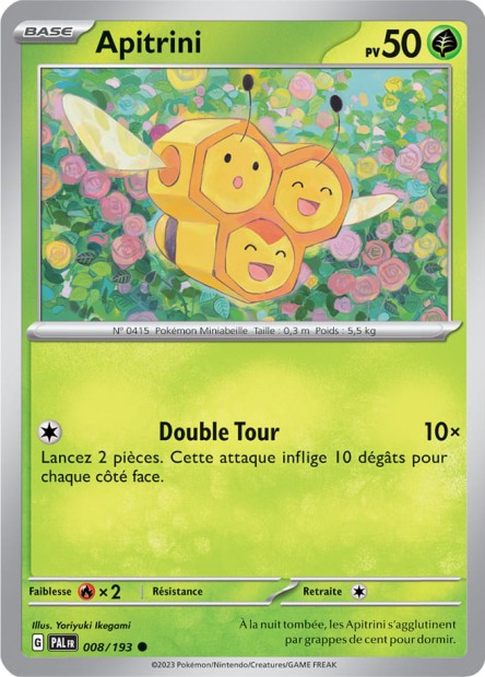 008/193 -  Apitrini - EV02 Évolutions à Paldea