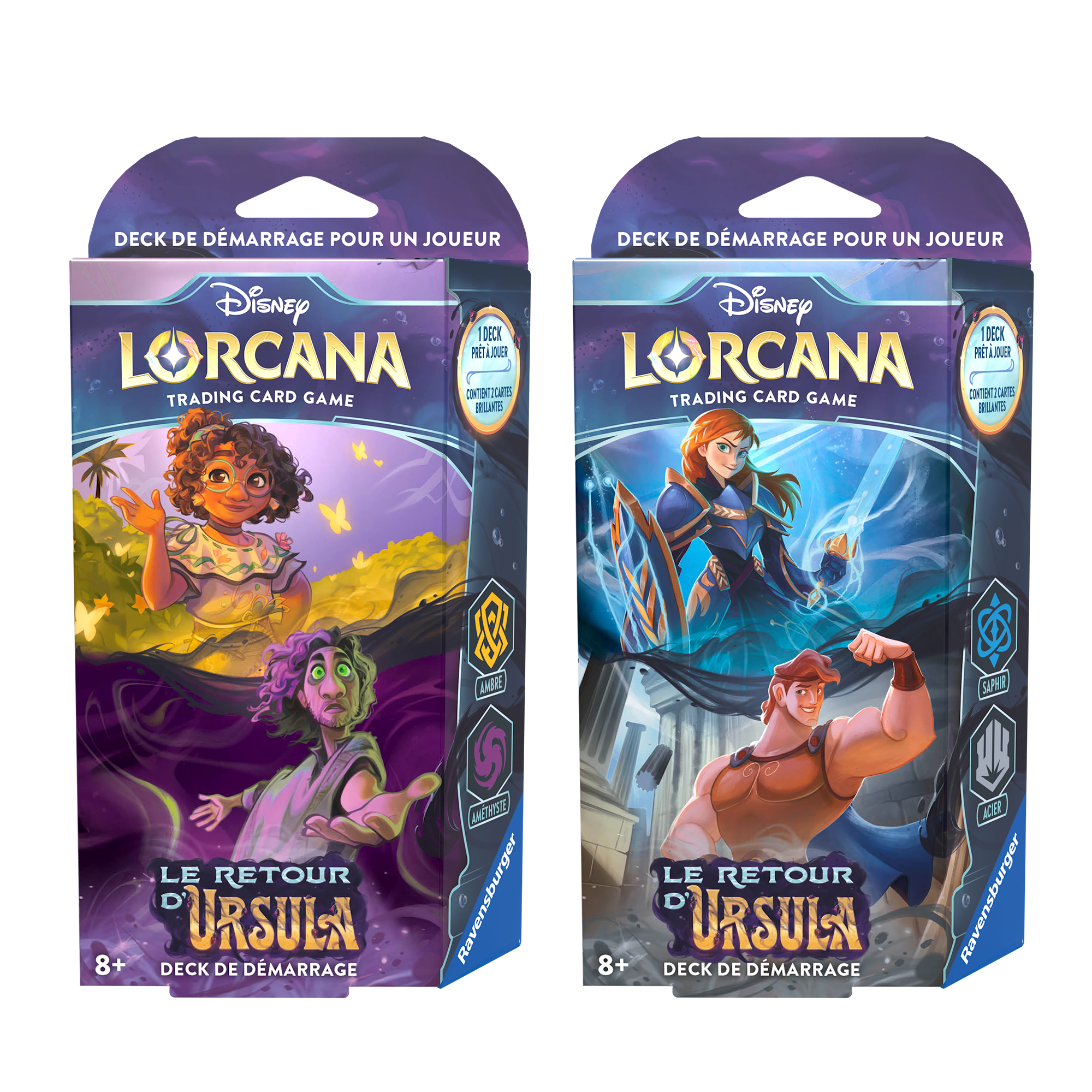 Duo Deck de Démarrage - Disney Lorcana - Chapitre 4 - Le retour d'Ursula 🇫🇷