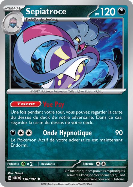 138/197 - Sepiatroce - EV03 Flammes Obsidiennes
