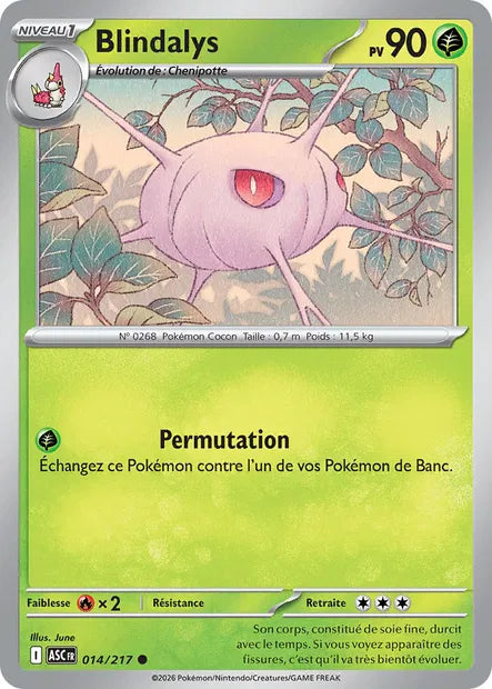 014/217 - Blindalys - ME2.5 Héros Transcendants