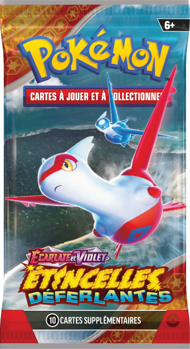 Booster en loose - Écarlate et Violet - Etincelles Déferlantes EV08 🇫🇷 (illustration aléatoire)