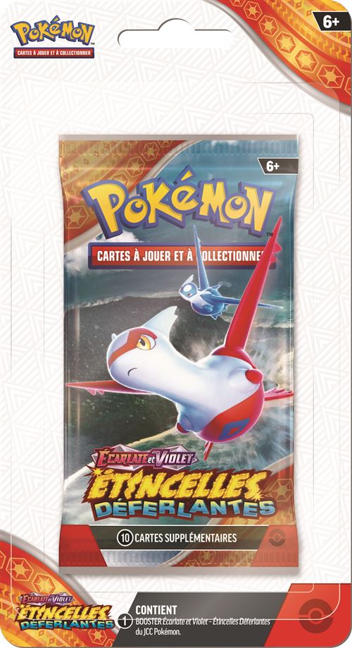 Booster sous blister - EV08 Ecarlate et Violet - Étincelles Déferlantes 🇫🇷 (illustration aléatoire)