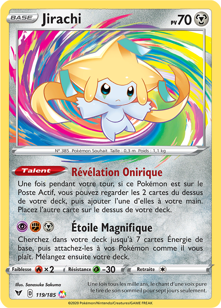119/185 - Jirachi - EB4 Voltage Éclatant