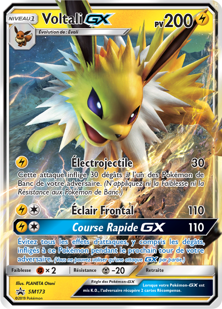 SM173 - Voltali GX - Promo Soleil et Lune