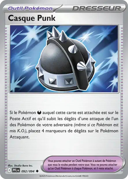 092/94 - Casque Punk  - ME02 Flammes Fantasmagoriques