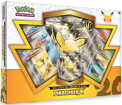 Pokémon - Coffret Collection Rouge & Bleu : Pikachu-EX 🇫🇷