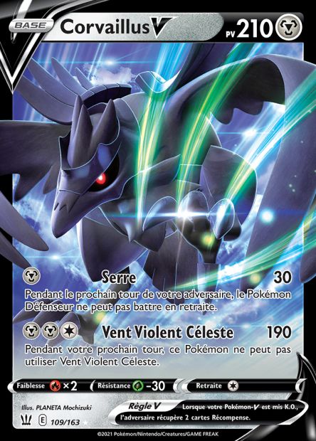 109/163 - Corvaillus V - EB5 Styles de combat