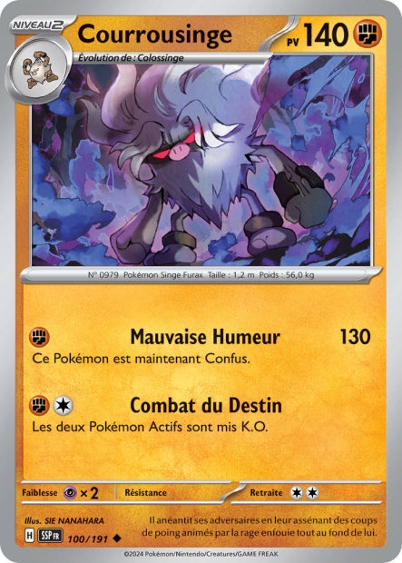 100/191 - Courrousinge - EV8 Étincelles Déferlantes