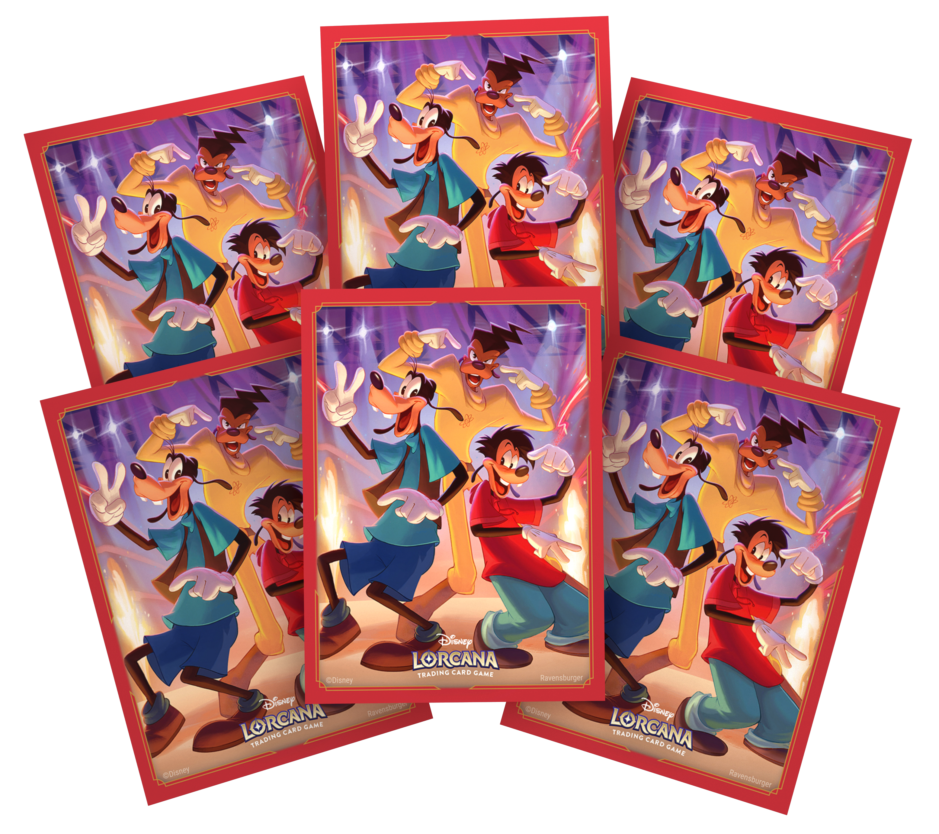 Lorcana - Ravensburger - Sleeve - illustré - Powerline et Max (Fabuleux)
