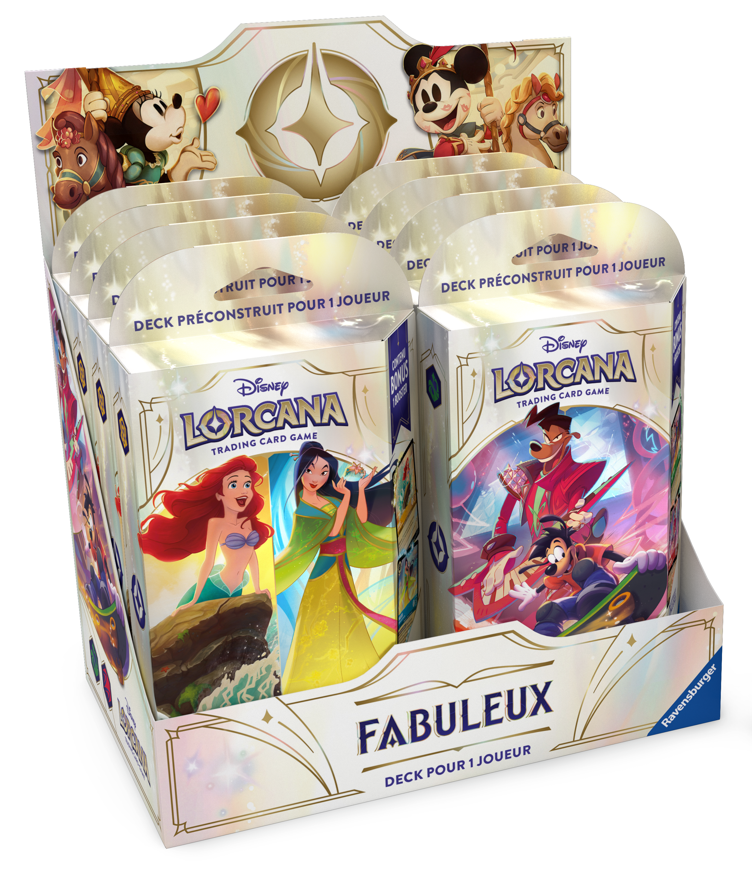 Deck de démarrage - Disney Lorcana - Chapitre 9 - Fabuleux 🇫🇷