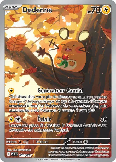 093/088 - Dedenne - ME3 Équilibre Parfait